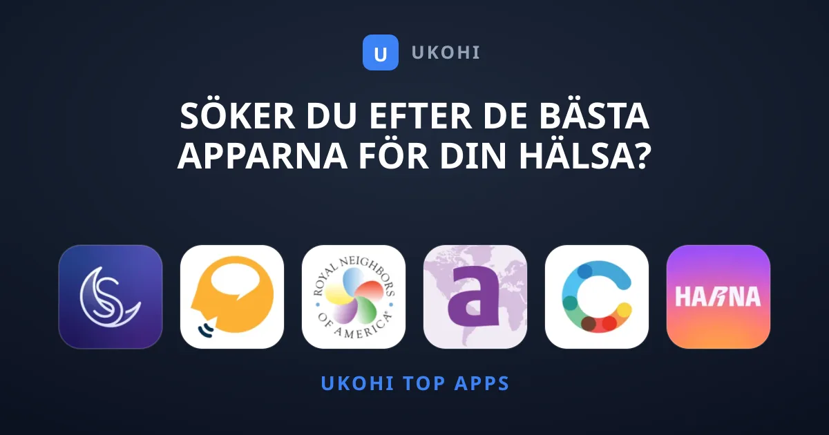 Söker Du Efter De Bästa Apparna För Din Hälsa?